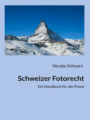 cover image of Schweizer Fotorecht